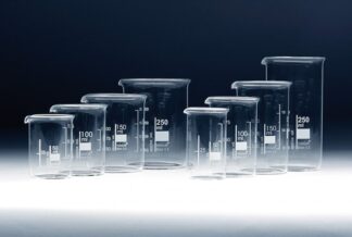 Bægre fremstillet af borosilikatglas, pakke med 10 stykker, 600 ml, høj form-0