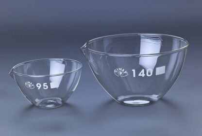 Inddampningsskål lavet af borosilikatglas-0