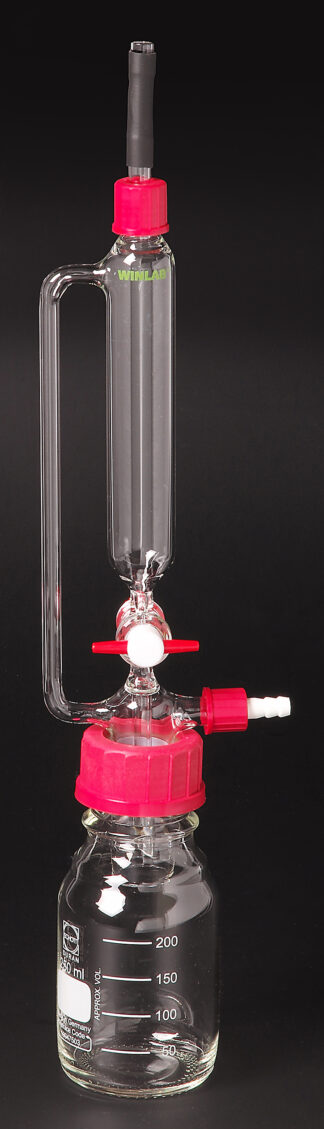 Kompakt- gasudvikler med Duran laboratorieflaske-0