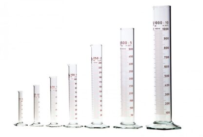 Målecylinder i Borosilikatglas, varianter fra 10 ml til 1000 ml, -4856