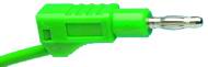 4mm testledninger, 1mm2, 100cm, blå, 10stk