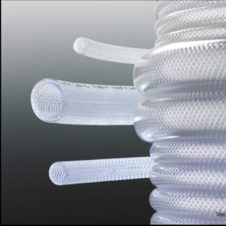 PVC slange med vævindlæg, 8 x 3 mm, 1 m-0