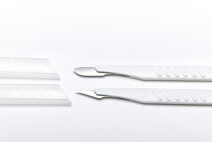 Kirurgisk engangs skalpeller, (pakke med 10), skalpel # 11 Cutfix Stainless-0