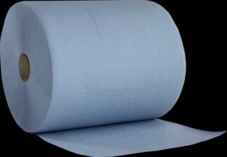 Rengørings-papir-rulle, Blå Bluetech, 2 stk. pakning-0