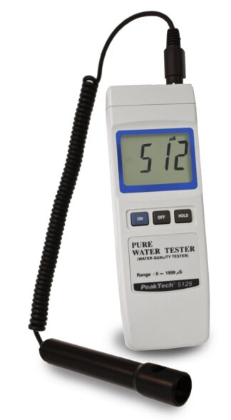 Ledningsevne måler, rent vand tester med føler-0