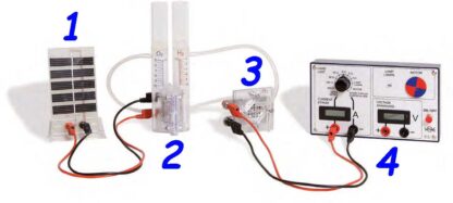 PEM- Elektrolyse med gradueret gaslager uden overløbsrør-0