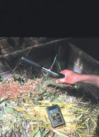 Jord og kompost termometer, -100 til +800 ° C, føler 1000mm lang-12362