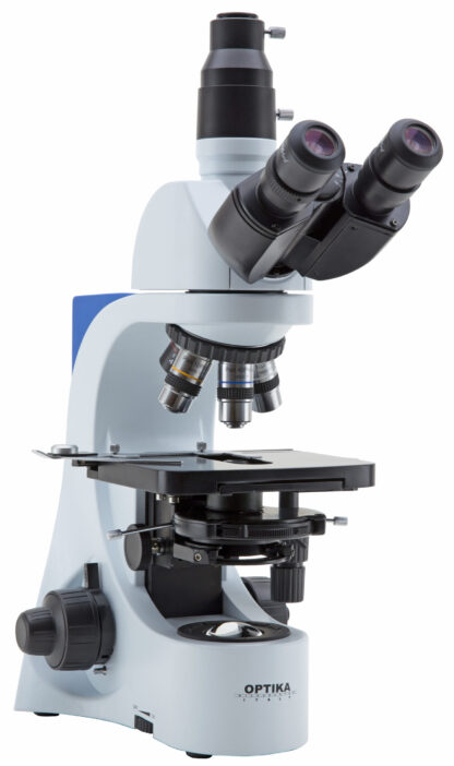 Trinokulært mikroskop, fase kontrast-0