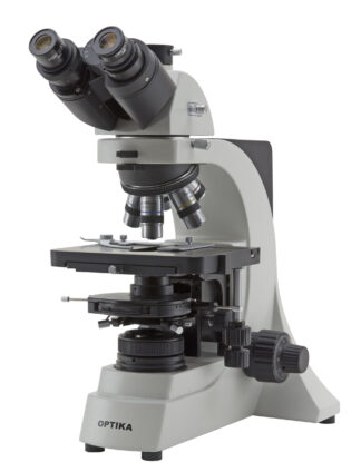 Trinokulært mikroskop, Plan objektiver 4x, 10x, 40x, 40xPh, 100x, X-LED-0