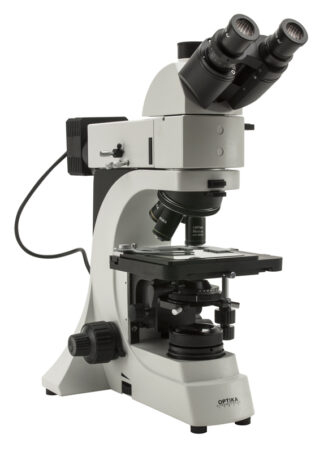 Opretstående metallurgisk Mikroskop, IOS MET objektiver, X-LED direkte & transmitteret belysning-0
