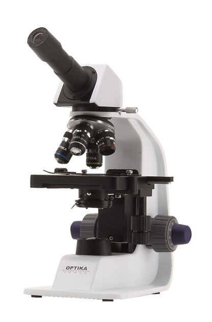 Monokulært mikroskop, 1000x, krydsbord-0
