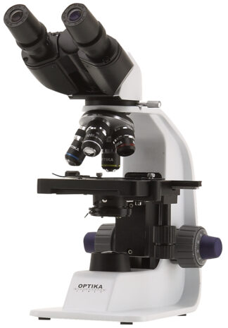 Binokulært mikroskop 1000x med genopladelige batterier-0