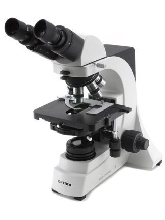 Binokulært mikroskop, Phase kontrast Plan objektiver 4x, 10x, 40x, 100x, X-LED-belysning-0