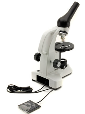 Monokulært mikroskop 400x, LED til brug i feltet-0