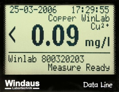 WinLab Data Line LED fotometer, med oplader og software, Uden transportkuffert-12474