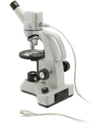Digitalt monokulært mikroskop 480 Kpixels, (medfølgende software) USB drevet-0