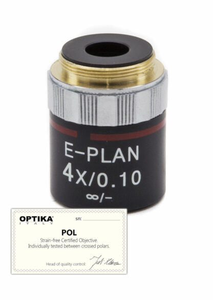 Objektiv E-PLAN IOS POL 4x / 0,10-0