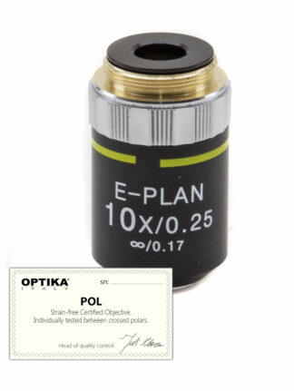Objektiv E-PLAN IOS POL 10x / 0,25-0