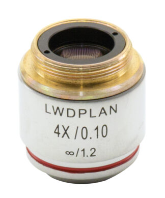 Objektiv IOS LWD PLAN Achromatic 4x / 0,10 (WD 22 mm)-0