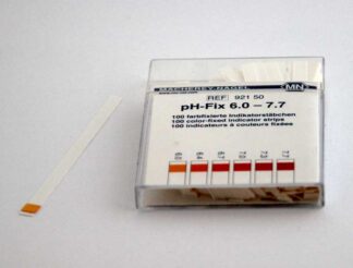 pH - Indikator - sticks, måleområde pH 6.0 - 7.7-0
