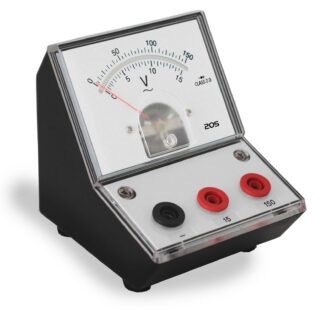 AC Voltmeter, elevinstrument 0-15-150 VAC-0
