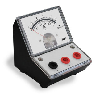 AC Amperemeter, elevinstrument 0 - 1 A - 5 A AC-0