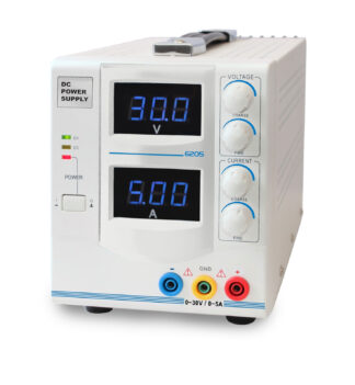 Digital Laboratoriestrømforsyning 0-30 V/0 - 5 A DC-0