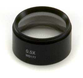 Ekstra linse 0,5x (WD 185mm)-0