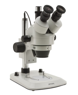Trinokulært stereo mikroskop 7x ... 45x, LED direkte & gennemlysning-0