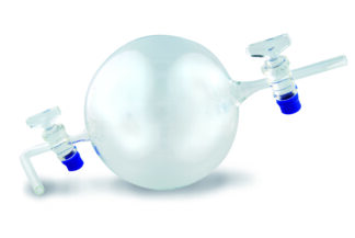 Sphere til vejning af gasser 1000 ml-0
