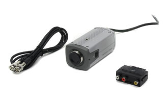 TV videomicroscopy-system, 480 TV-linjer (kun C-mount kamera, linse adapter ikke inkluderet)-0